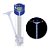Suporte Para Balão Bubble Premium - 40cm - 5 unidades - Rizzo - Imagem 1