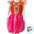Vestido de Festa Junina Colorido - Bonequinha - Laranja e Rosa - GG - 1 unidade - Rizzo - Imagem 2