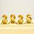 Decoração de Mesa - Ano Novo 2026 - 18x19,5x4cm - 4 unidades - Regina - Rizzo - Imagem 1