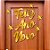 Painel Decorativo - Feliz Ano Novo - Dourado - 30x15cm - 1 unidade - Regina - Rizzo - Imagem 1