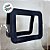 Sacola Transparente PVC com Alça Retangular Couro Azul Escuro - 24x21x11cm - 10 unidades - 10 unidades - Cromus - Rizzo - Imagem 3