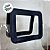 Sacola Transparente PVC com Alça Retangular Couro Azul Escuro - 19,4x17x9cm - 10 unidades - 10 unidades - Cromus - Rizzo - Imagem 3