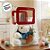 Sacola Transparente PVC com Alça Retangular Couro Vermelho - 16,4x14,2x7,3cm - 10 unidades - 10 unidades - Cromus - Rizz - Imagem 4