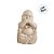 Escultura Buda em Cimento - Mudo - Bege - 11,5x6cm - 1 unidade - Rizzo - Imagem 2