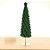 Enfeite Decorativo de Natal - Pinheiro com Estrela Base Dourada - 23,5x7cm - 1 unidade - Cromus - Rizzo - Imagem 1