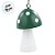 Enfeite Para Pendurar De Natal - Cogumelo Verde - 8x4,5x2,5cm - 1 unidade - Cromus - Rizzo - Imagem 2