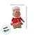 Peso de Porta Boneco Gingerbread - Chápeu Branco - 15x9x26cm - 1 unidade - Cromus - Rizzo - Imagem 4