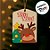 Tag Decorativa de Natal - Nariz Vermelho - 7x5cm - 10 unidades - Rizzo - Imagem 4