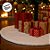 Saia para Árvore de Natal Redonda - Branco - 90cm - 1 unidade - Cromus - Rizzo - Imagem 3