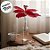 Poinsétia Decorativa - Veludo Vermelho Com Glitter - 34cm - 1 unidade - Rizzo - Imagem 4