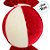Enfeite Para Pendurar de Natal - Doce Vermelho e Branco - 15x7,5cm - 1 unidade - Rizzo - Imagem 3