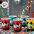Copo de Papel - Festa Retrô - 200ml - 8 unidades - FestColor - Rizzo - Imagem 1
