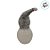 Enfeite Decorativo de Natal com Luz - Boneco de Neve com Cachecol - Prata - 18cm - 1 unidade - Rizzo - Imagem 4