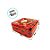 Lata De Metal De Natal Com Visor - Santa - 15x15x5cm - 1 unidade - Rizzo - Imagem 3