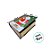 Lata de Metal de Natal - Livro Noel - 11,5x10x3,8cm - 1 unidade - Rizzo - Imagem 4