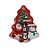 Lata de Metal de Natal - Árvore De Natal Personagens - 18x15x6cm - 1 unidade - Rizzo - Imagem 2