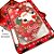 Lata De Metal De Natal Com Visor - Santa - 19x13x5,7cm - 1 unidade - Rizzo - Imagem 3