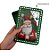 Lata De Metal De Natal Com Visor - Papai Noel - 19x13x5,7cm - 1 unidade - Rizzo - Imagem 2