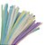 Haste de Chenille 30cm - Cores Pastel - 100 unidades - Art Montagem - Rizzo - Imagem 1