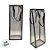 Sacola Transparente PVC Com Borda e Alça de Cordão Preto - 34x13x9cm - 1 unidade - Rizzo - Imagem 2