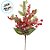 Galho Decorativo de Natal  - Frutinhas e Ramos - 41x26x6,5cm - 1 unidade - Cromus - Rizzo - Imagem 2