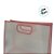 Sacola Transparente Fosca Pvc Alça Plana Rosa Bebê - 30x25x15cm - 12 unidades - Rizzo - Imagem 2