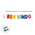 Faixa Decorativa Colorida - Bem-vindo - 100x14,5cm - 1 unidade - Regina - Rizzo - Imagem 3
