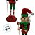 Duende De Madeira - Pirulito - Vermelho e Verde - 25cm - 1 unidade - Artlille  - Rizzo - Imagem 2