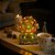 Cenário De Natal - Mini Roda Gigante com Som , Luz e Movimento - 11,5x8,5x15cm - 1 unidade - Rizzo - Imagem 6