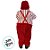 Papai Noel Decorativo em Pé Jogador de Beisebol - Vermelho e Branco - 30cm - 1 unidade - Rizzo - Imagem 2