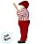 Papai Noel Decorativo em Pé Jogador de Beisebol - Vermelho e Branco - 30cm - 1 unidade - Rizzo - Imagem 4