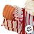 Papai Noel Decorativo em Pé Jogador de Beisebol - Vermelho e Branco - 30cm - 1 unidade - Rizzo - Imagem 5