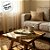 Colar Decorativo de Mesa em Madeira e Juta - 50cm - 1 unidade - Rizzo - Rizzo - Imagem 5