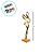 Escultura em Metal com Base de Madeira - 12x55x12cm - 1 unidade - Rizzo - Imagem 6
