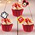 Pick Decorativo para Doces - Mickey Mouse - 12 unidades - Disney Original - Rizzo - Imagem 1