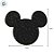 Aplique Imp em EVA - Mickey Mouse Glitter - 5x5cm - 5 unidades - Disney Original - Rizzo - Imagem 3