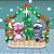 Decoração de Mesa - Natal Stitch - 21x18cm - 1 unidade - Disney Original - Rizzo - Imagem 1
