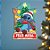 Painel Decorativo - Natal Stitch - 33x47cm - 1 unidade - Disney Original - Rizzo - Imagem 1