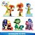 Kit Festa Fácil - Divertida Mente - 39 Itens - 1 unidade - Disney Original - Rizzo - Imagem 6