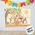 Painel Decorativo 4 Lâminas - Ursinho Pooh - 90x64cm - 1 unidade - Festcolor - Rizzo - Imagem 4
