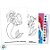 Kit Para Colorir Livro e Aquarela - A Pequena Sereia - 1 unidade - Disney Original - Rizzo - Imagem 2
