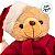 Enfeite Decorativo de Natal - Urso Papai Noel -  25x24,5x16cm - 1 unidade - Cromus - Rizzo - Imagem 3