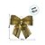 Laço Lamê Dourado Brilhante e Galão M - 24x27x6cm - 1 unidade - Rizzo - Imagem 3