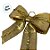 Laço Lamê Dourado Brilhante e Galão P - 22x20,5x4cm - 1 unidade - Rizzo - Imagem 2
