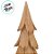 Enfeite Decorativo de Natal em Madeira - Árvore Marrom 30,7x14cm - 1 unidade - Cromus - Rizzo - Imagem 3