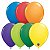 Balão de Festa Látex Liso Sortido - Carnival Ast (Sortido Carnaval) - 5" 12cm - 100 unidades - Qualatex - Rizzo - Imagem 1