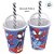 Copo Shake Spidey e Seus Amigos - 280ml - 1 unidade - Disney Original - Rizzo - Imagem 2