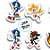 Mini Personagens Decorativos - Sonic - 6x8cm - 12 unidades - Regina - Rizzo - Imagem 2