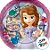 Prato de Papel Redondo - Sofia The First - 18x18cm - 12 unidades - Regina - Rizzo - Imagem 2