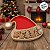 Bandeja Decorativa de Natal de Madeira - Touca do Papai Noel - 25.5x28.5x2.5cm - 1 unidade - Cromus - Rizzo - Imagem 4